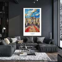 Buckingham Palace Impressionism: Cultural or Heritage Poster PosterGoat