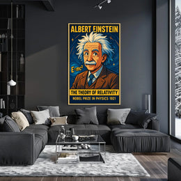 Albert Einstein The Theory Of Poster