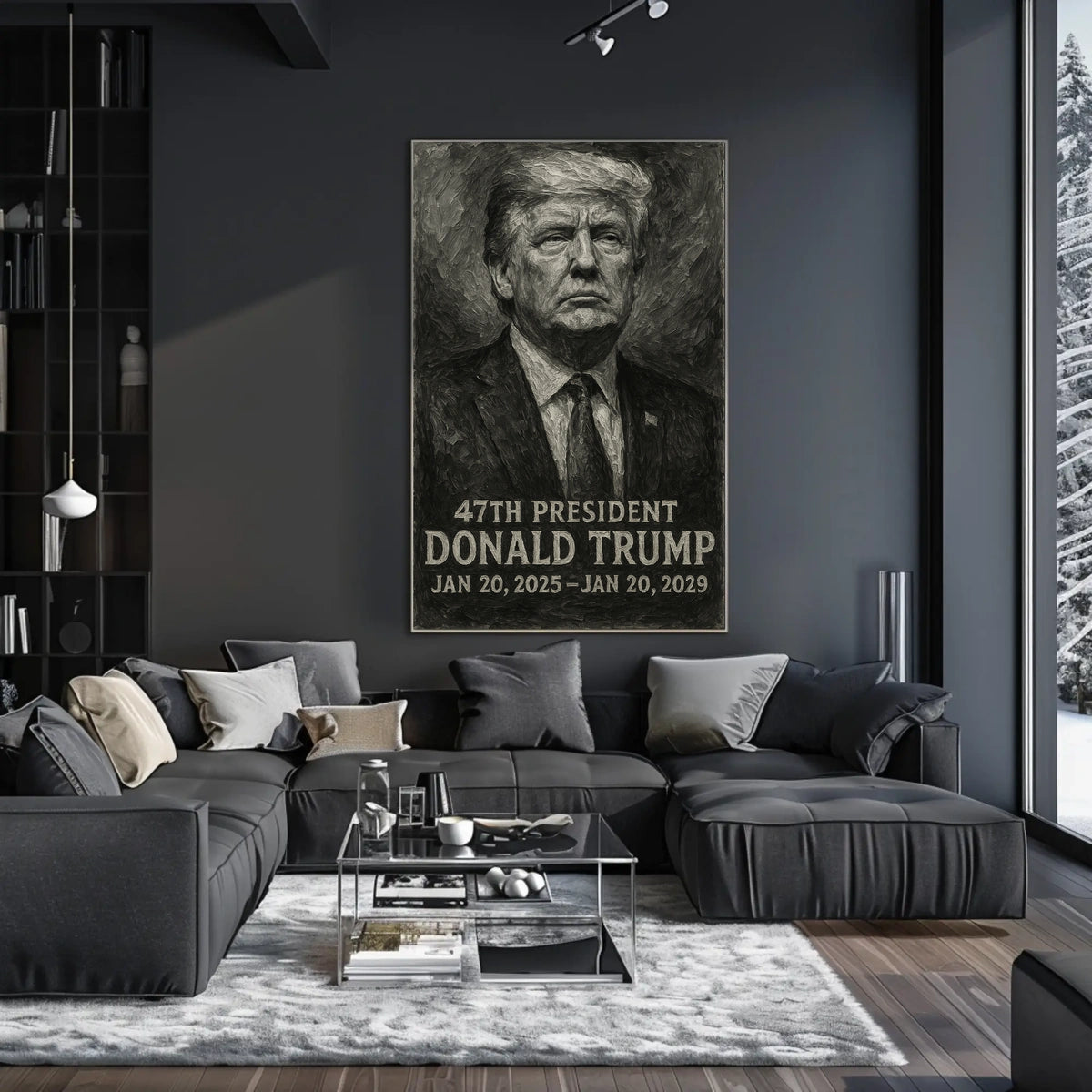 Donald Trump 47th President Poster