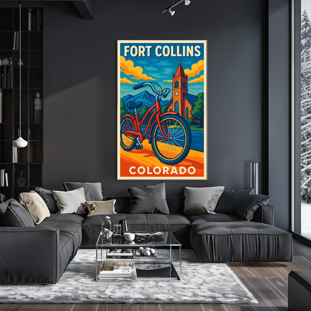 Fort Collins, Colorado Poster