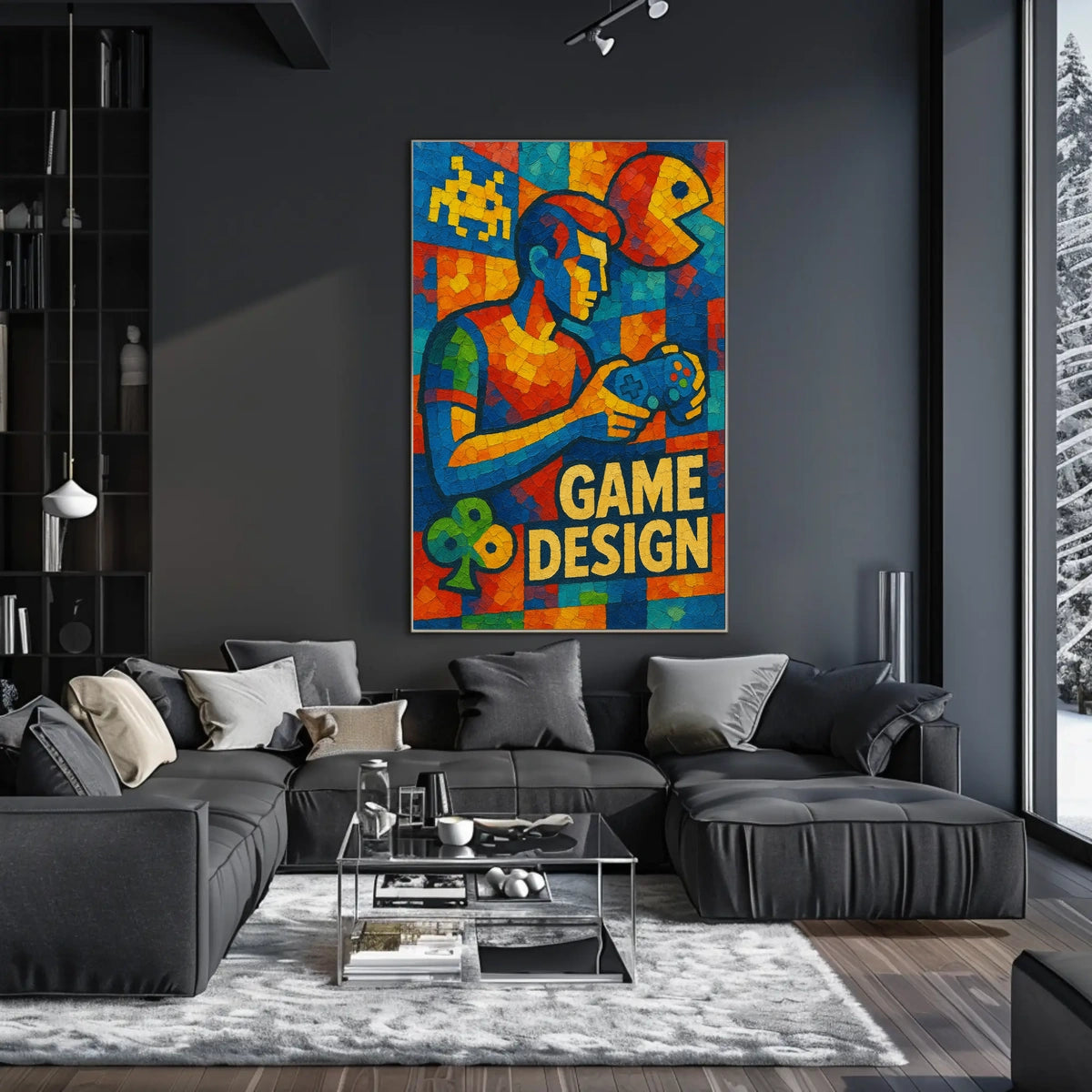 Game Design Artistry Poster