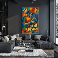 Game Design Artistry Poster