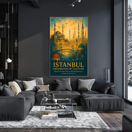 Istanbul Crossroads of Culture Poster