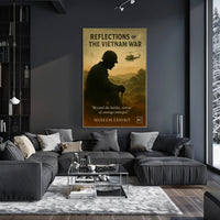 Reflections of the Vietnam War Poster Art Print