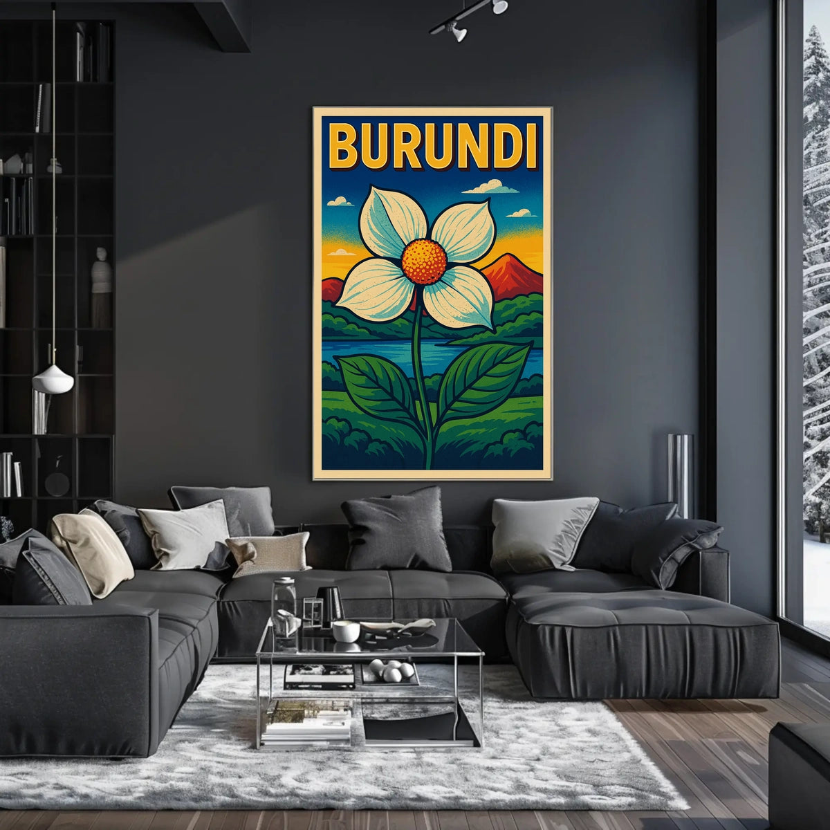 Burundi Natures Beauty Poster