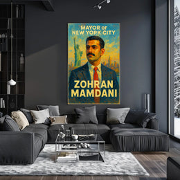 Zohra Mamdani Mayor of New York City Poster