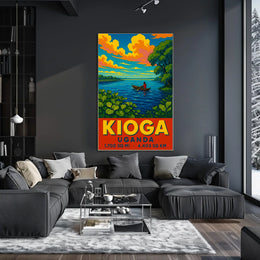 Lake Kioga, Uganda Poster