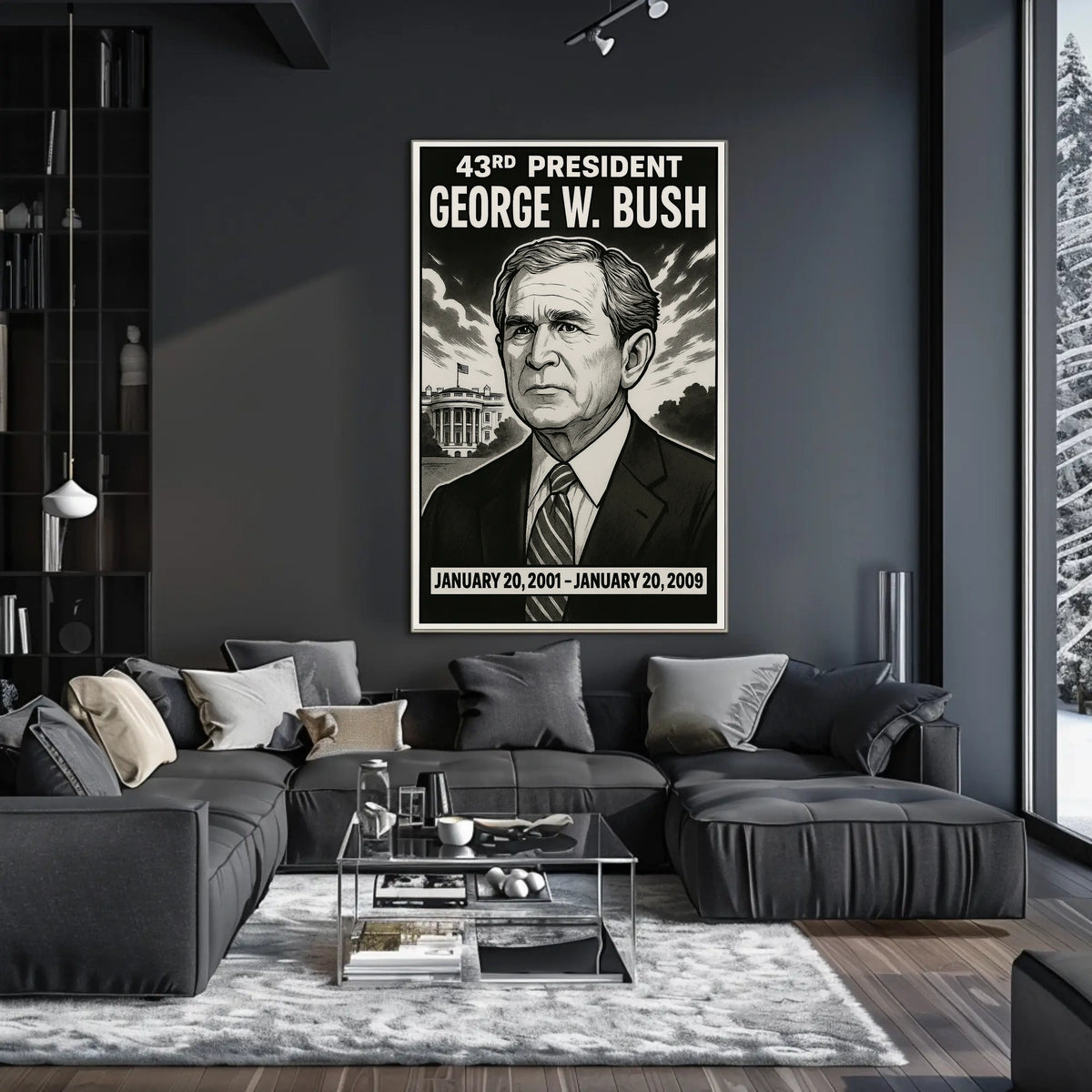 George W. Bush 43Rd President Poster
