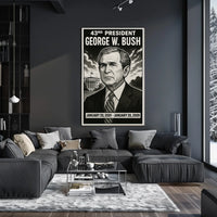 George W. Bush 43Rd President Poster