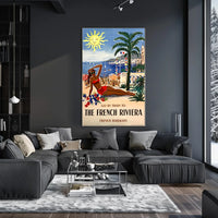 Escape To The French Riviera Poster