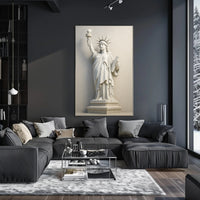 Statue of Liberty Marble Art Historical or Presidential Poster