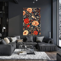 Nature's Harmony Floral Poster Print