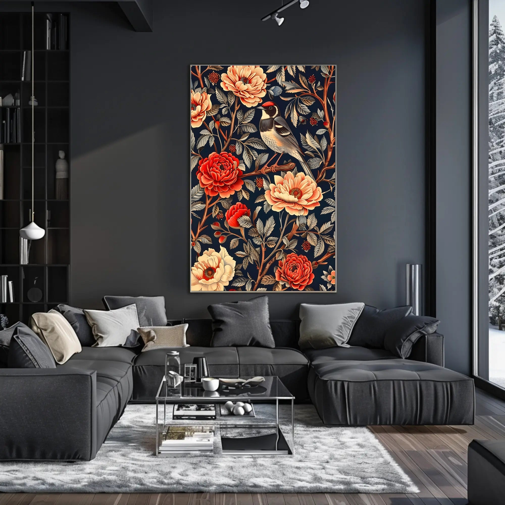 Nature's Harmony Floral Poster Print