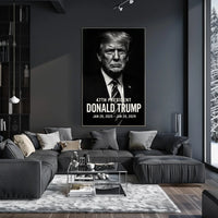 Donald Trump 47th President Poster