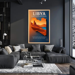 Libya A Land of Heritage and Horizons Poster PosterGoat