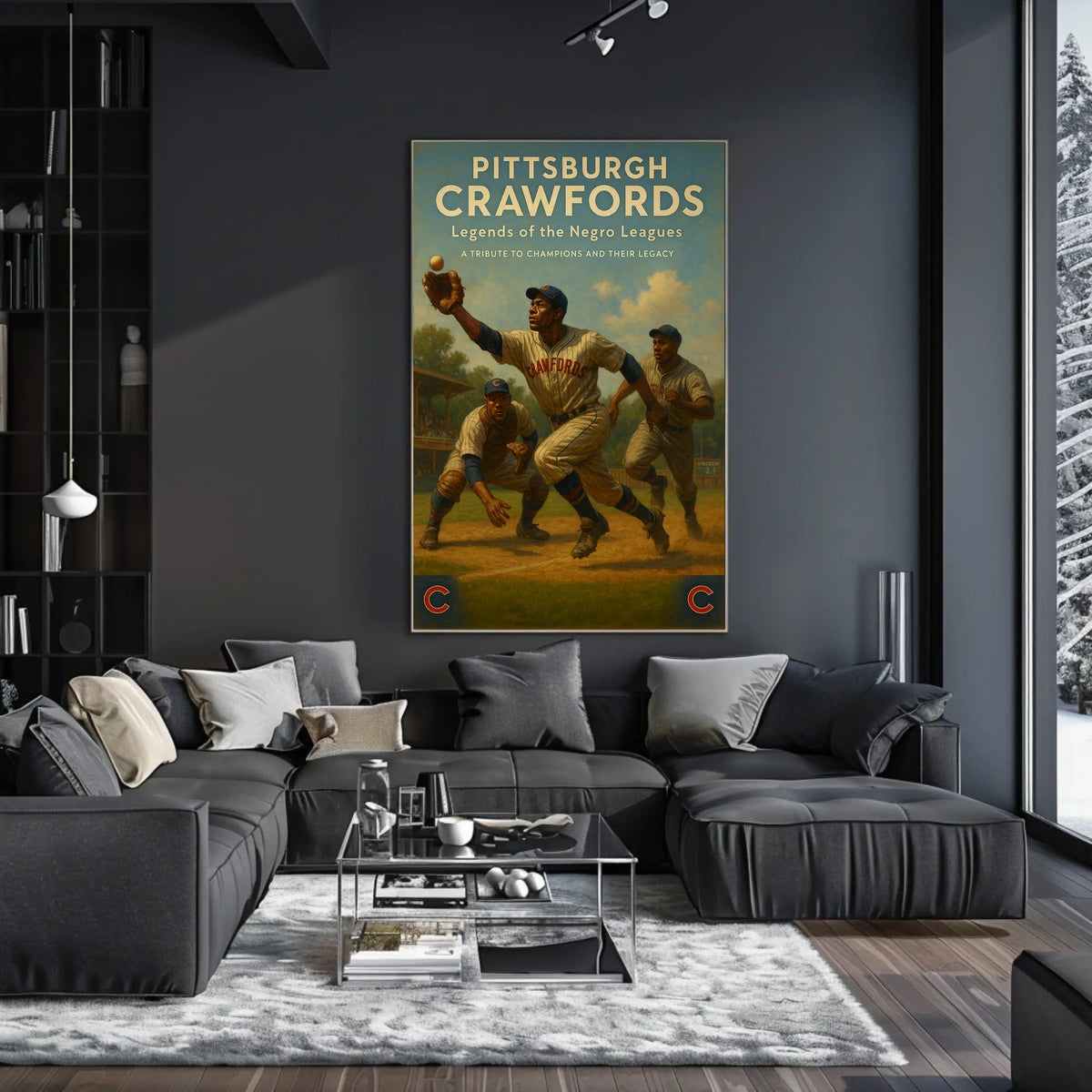 Pittsburgh Crawfords Legends Of The Poster