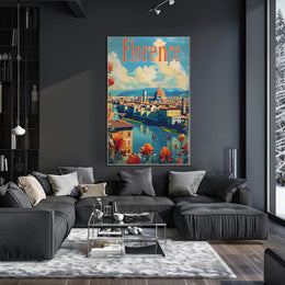 Florence Cathedral Vintage Poster