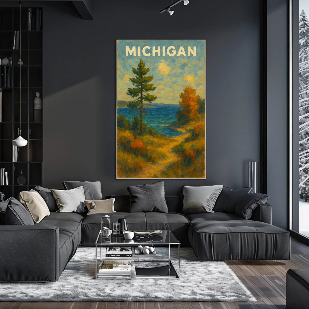 Michigan Landscape Poster