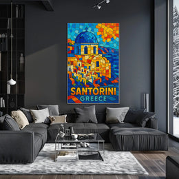 Santorini, Greece Poster