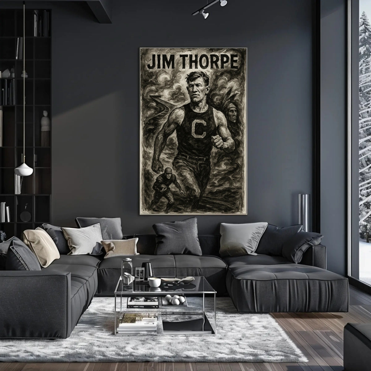 Jim Thorpe Athletic Legend Poster