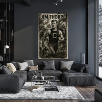 Jim Thorpe Athletic Legend Poster