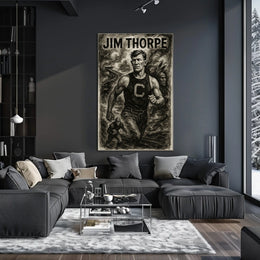 Jim Thorpe Athletic Legend Poster