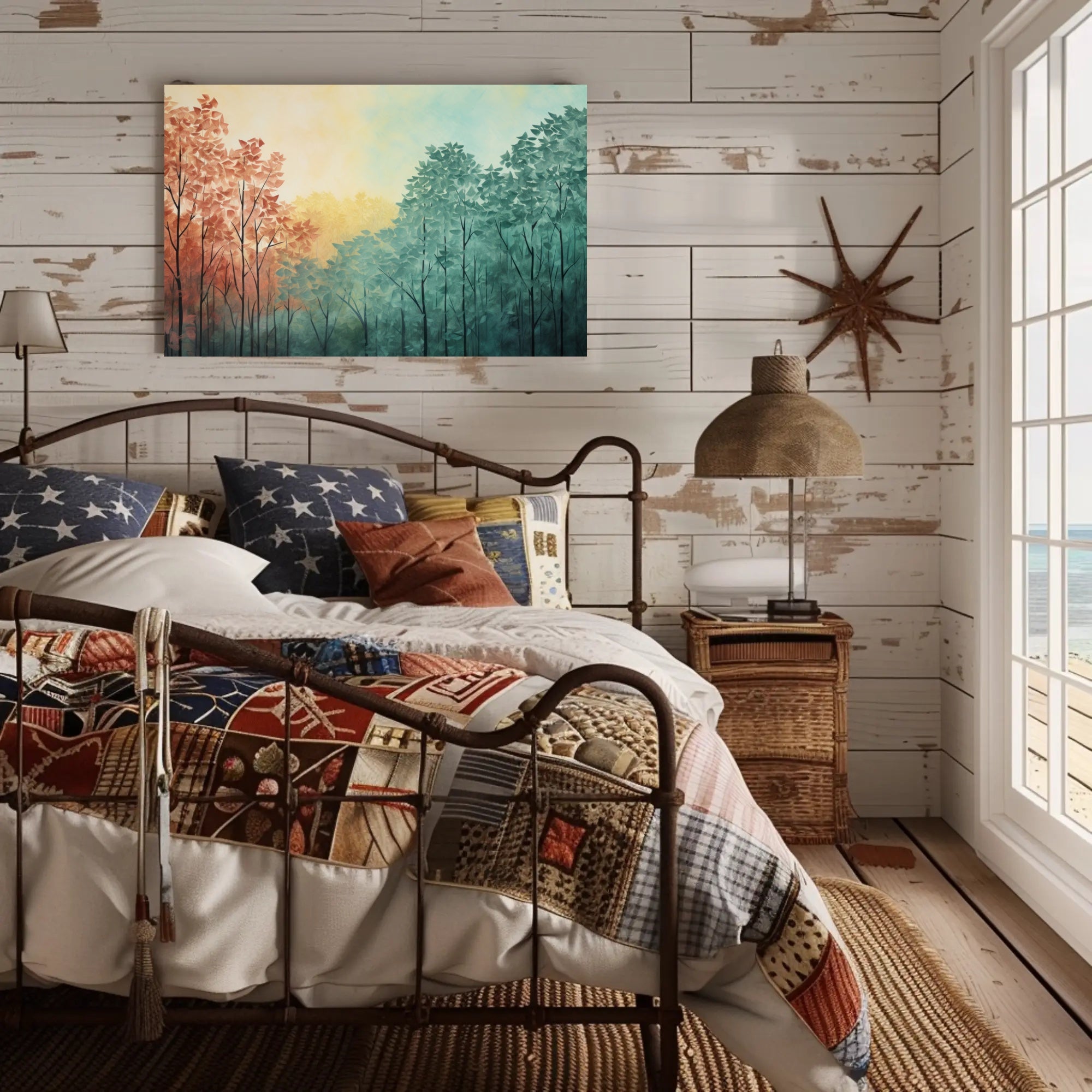 Autumn Meets Spring Poster