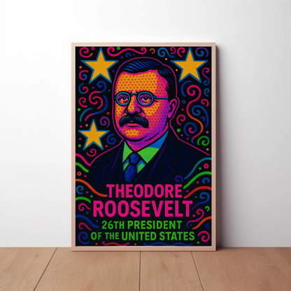 Theodore Roosevelt 26th President Poster