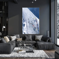 Winter Adventure On The Slopes Poster