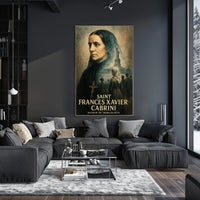Saint Frances Xavier Cabrini Patron Of Poster