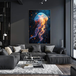 Ethereal Jellyfish Poster