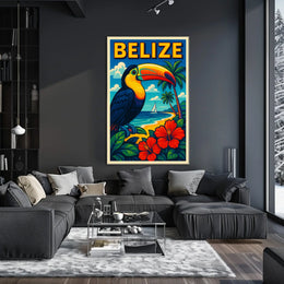 Belize Tropical Paradise Poster