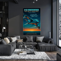 B-52 Stratofortress The Skys Sentinel Poster