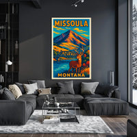 Missoula Montana Poster