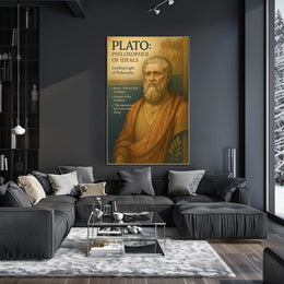 Plato Philosopher of Ideals Poster