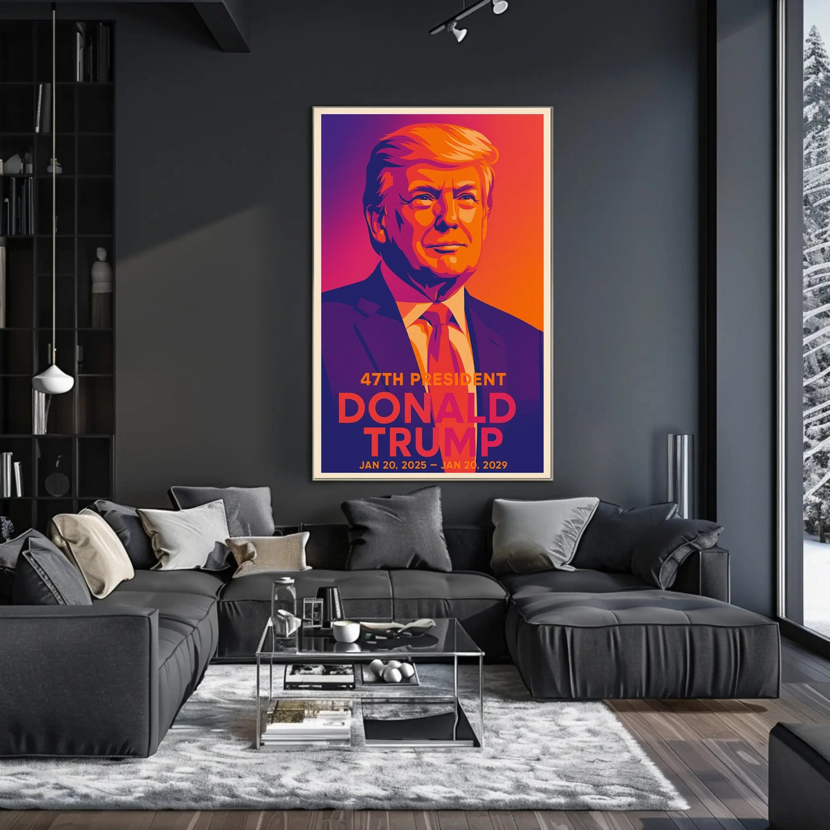 Trump Visionary Digital Collectors Poster