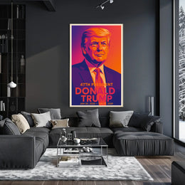 Trump Visionary Digital Collectors Poster