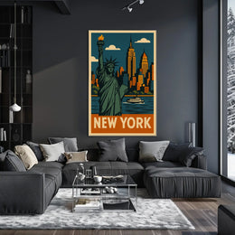 New York City Skyline Poster