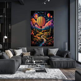 Dreamscape Balloons Poster