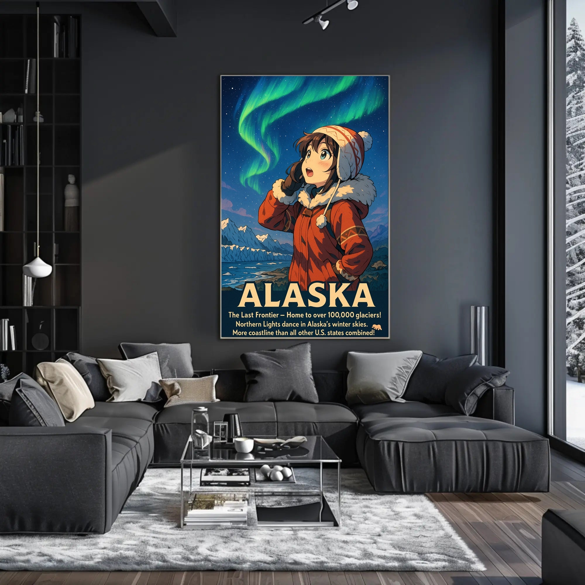 Alaska The Last Frontier Poster