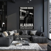 Freedom Riders Honoring Civil Rights Poster