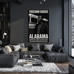 Freedom Riders Honoring Civil Rights Poster