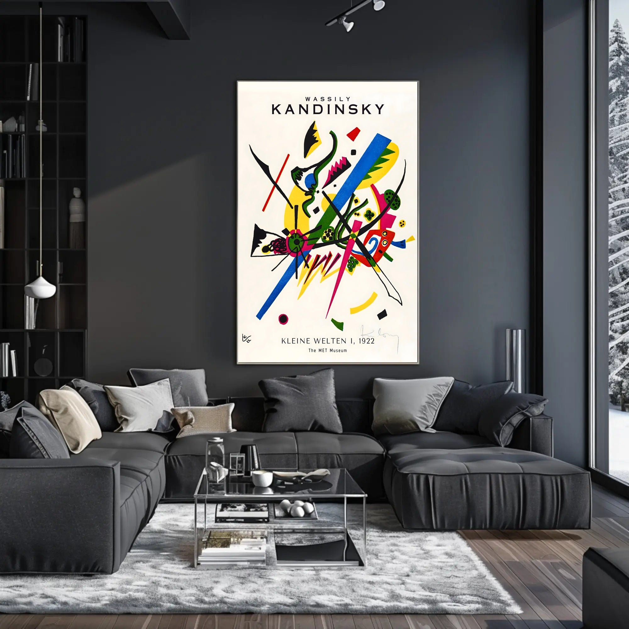 Wassily Kandinsky Kleine Welten I Poster