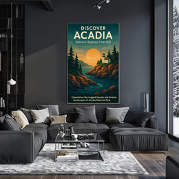 Discover Acadia Poster PosterGoat