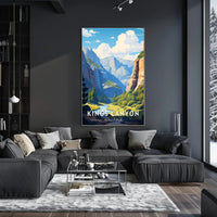 Kings Canyon Scenic Adventure National Park Poster