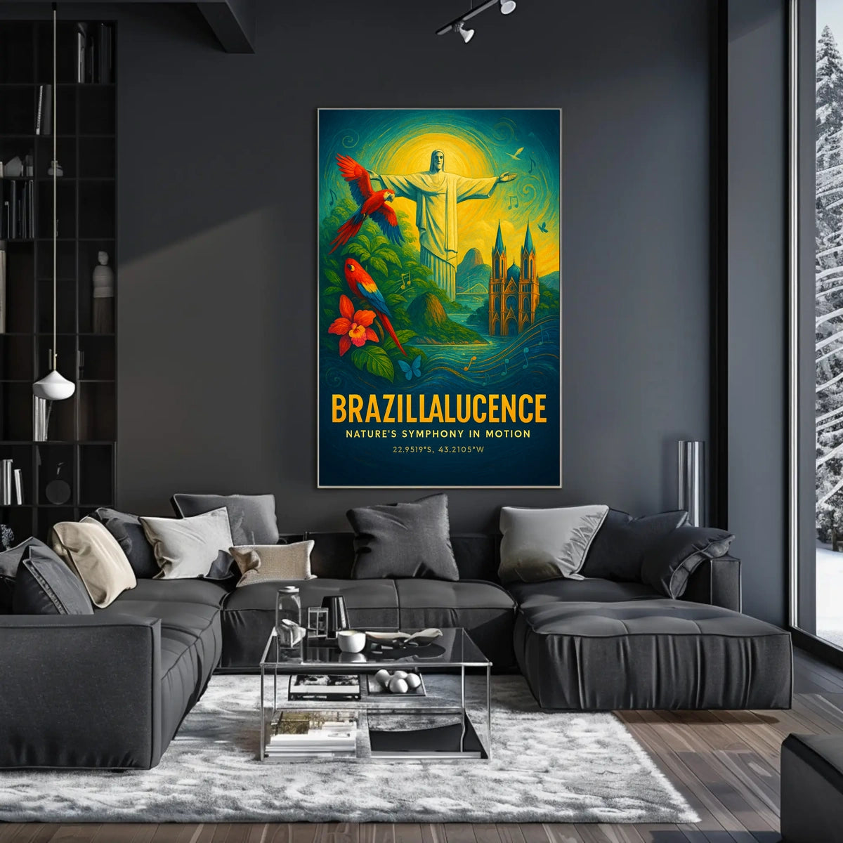 Brazillalucence Natures Symphony in Motion Poster