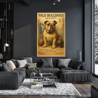 Yale Bulldogs Legacy Poster
