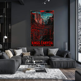 Kings Canyon National Park Poster