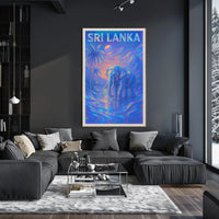 Sri Lanka A Vibrant Journey Poster
