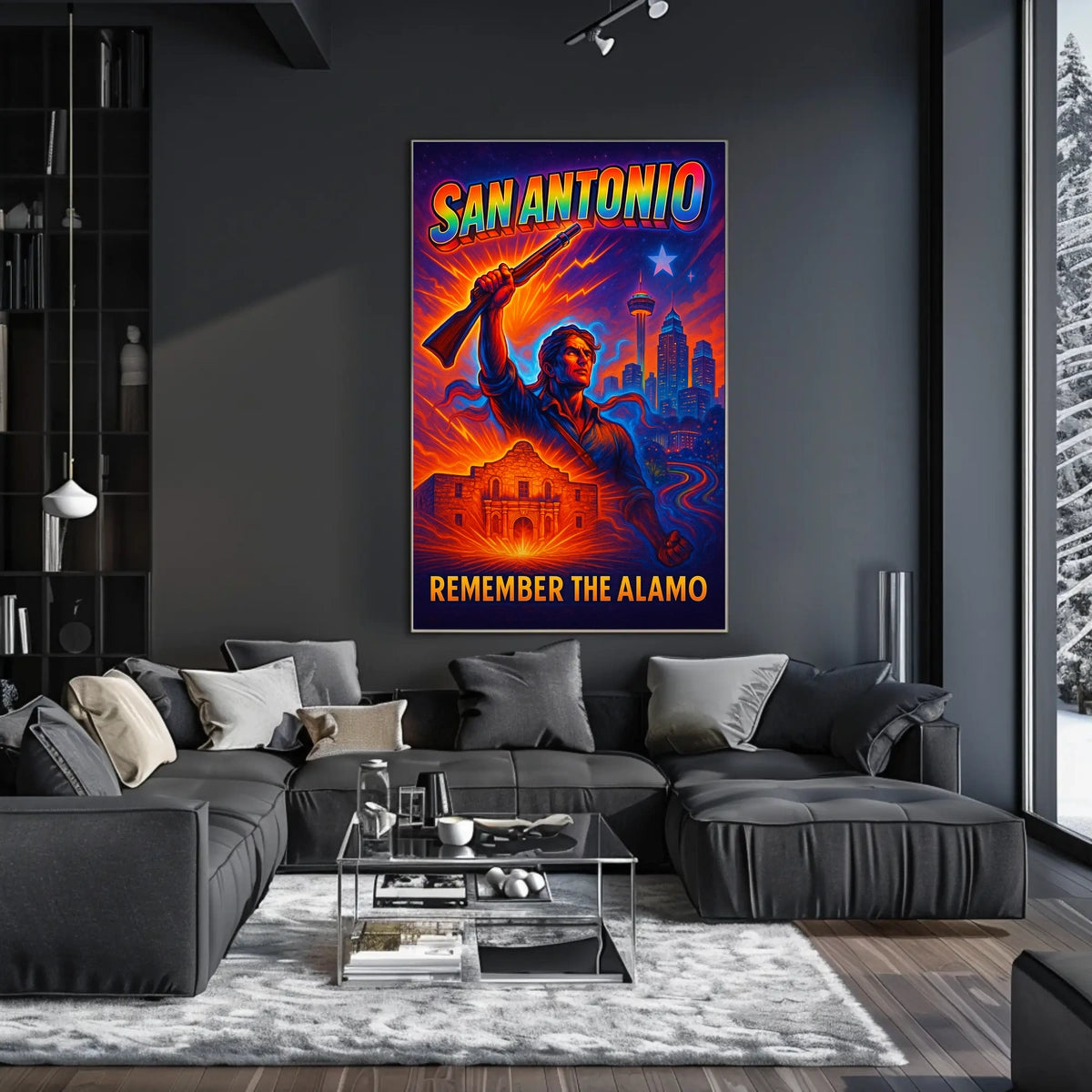Remember The Alamo Poster